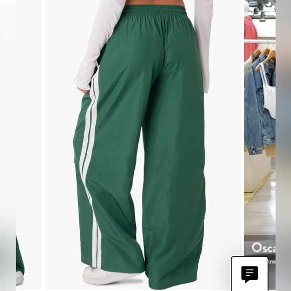 Edikted Fauna Nylon Track Pants - Picture 2 of 4